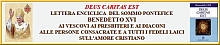 La pima enciclica di Benedetto XVI